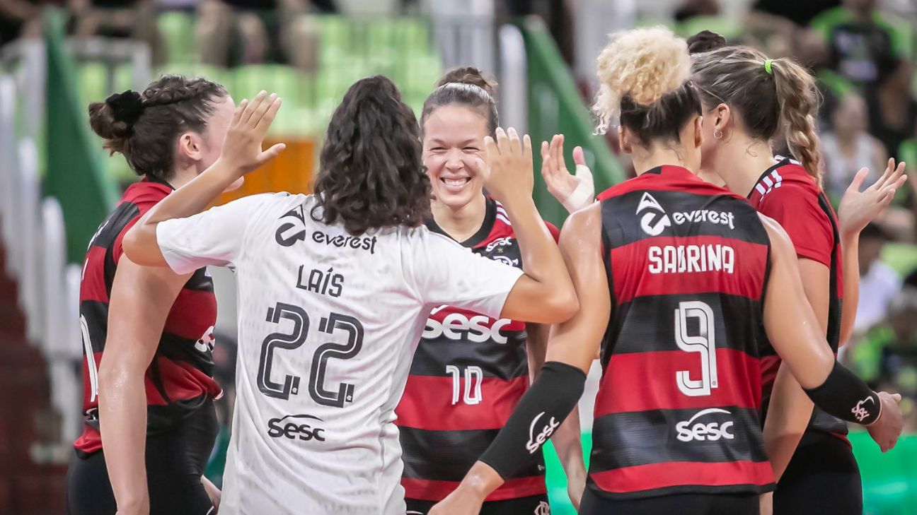 SESC FLAMENGO VENCE MAIS UMA E SEGUE LÍDER DA SUPERLIGA